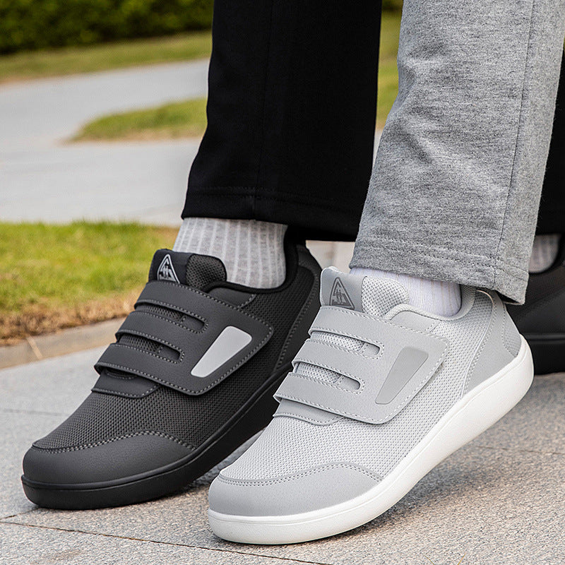 Women's comfort Velcro shoe for care and everyday use with antibacterial mesh and removable insole Mune Fashion