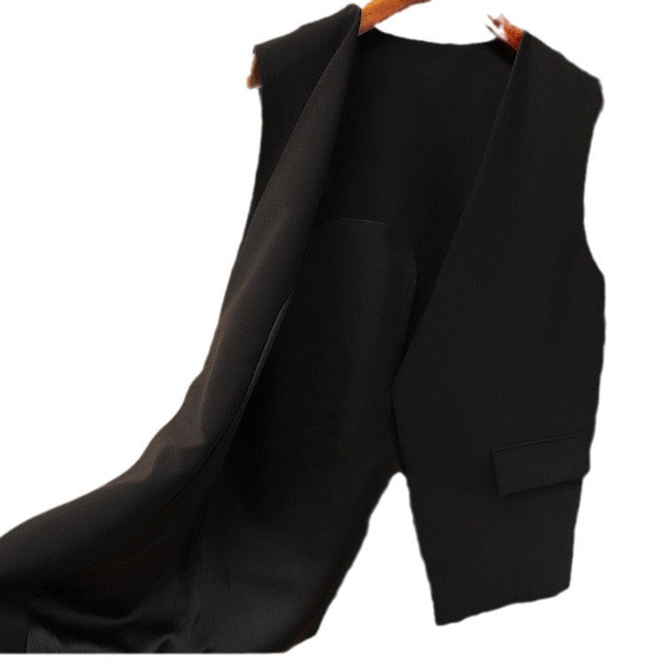 Ladies Stylish Sleeveless Blazer Vest Mune Fashion 1789269052