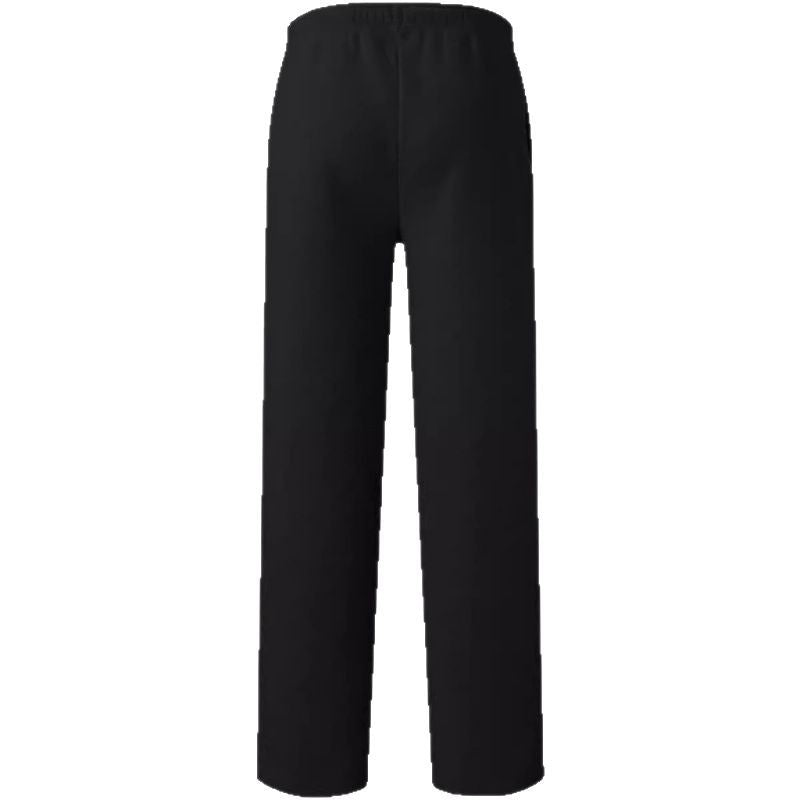 Women's flowing high-waist palazzo lounge pants made of lightweight jersey with elastic waistband and practical side pockets Mune Fashion
