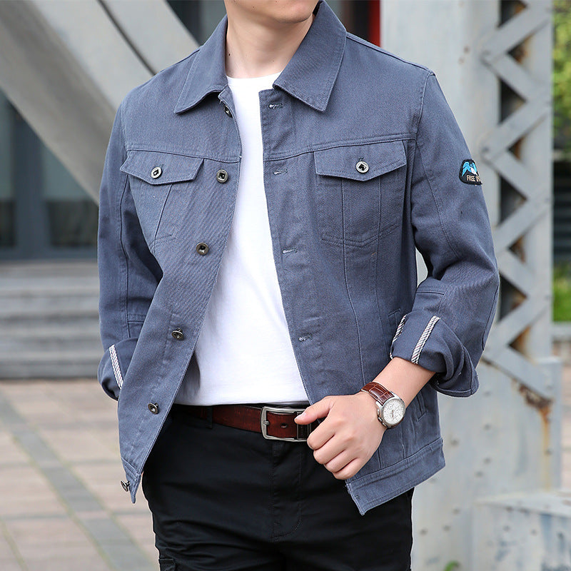 Men's Fashion Jean Jacket Mune Fashion