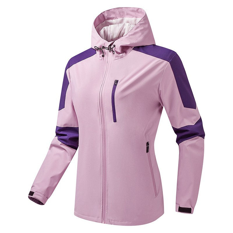 Men's Breathable Softshell-Hardshell Hybrid Jacket with Hood and Waterproof Zipper Pockets Mune Fashion