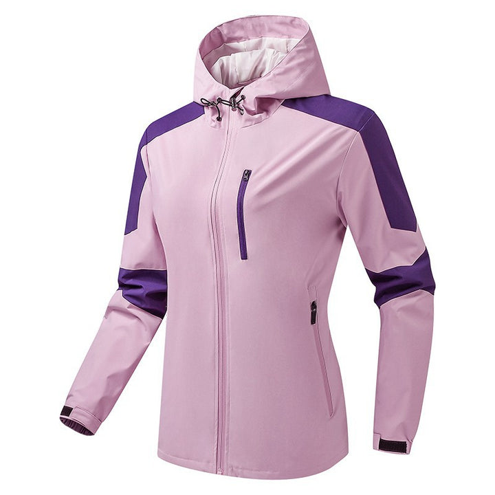 Men's Breathable Softshell-Hardshell Hybrid Jacket with Hood and Waterproof Zipper Pockets Mune Fashion