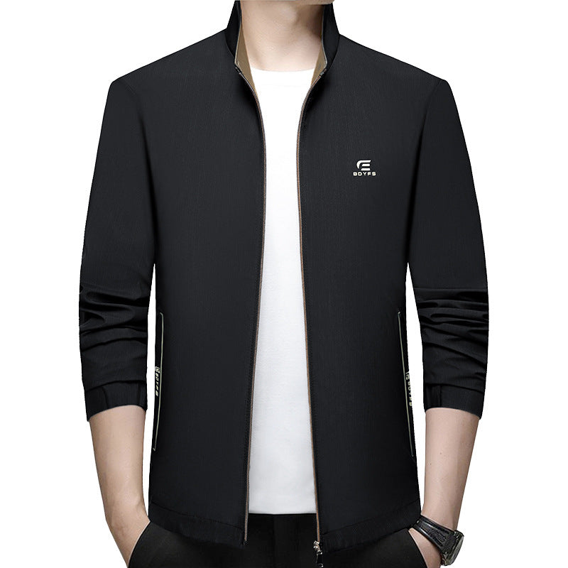 Men's field jacket with contrast inserts and chest zip pocket Mune Fashion