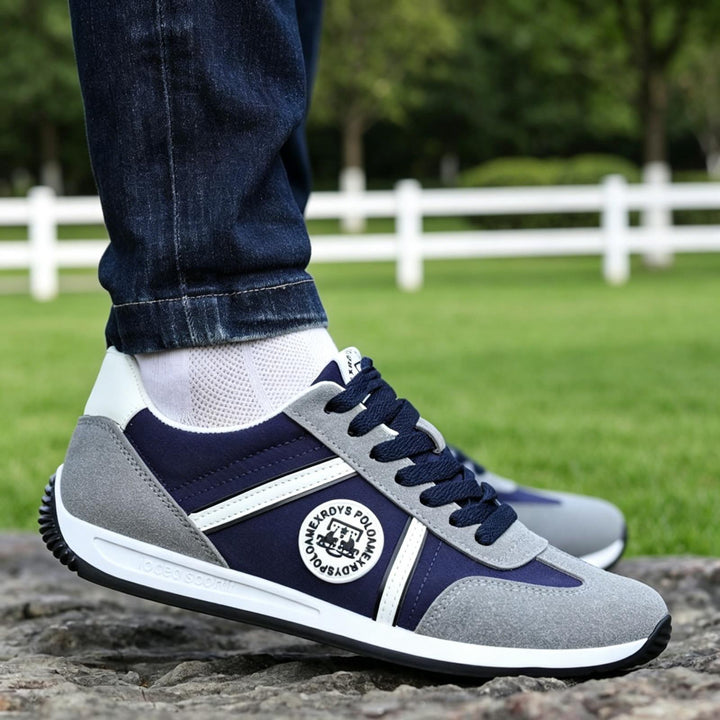 Men's Sporty Sneakers with Breathable Mesh Upper Mune Fashion 1788175413