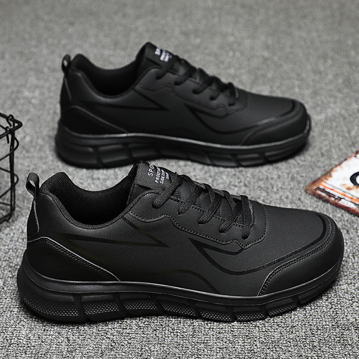 Men's modern City-Comfort sneaker with segmented cushioning sole, ergonomic memory insole, and padded heel collar Mune Fashion