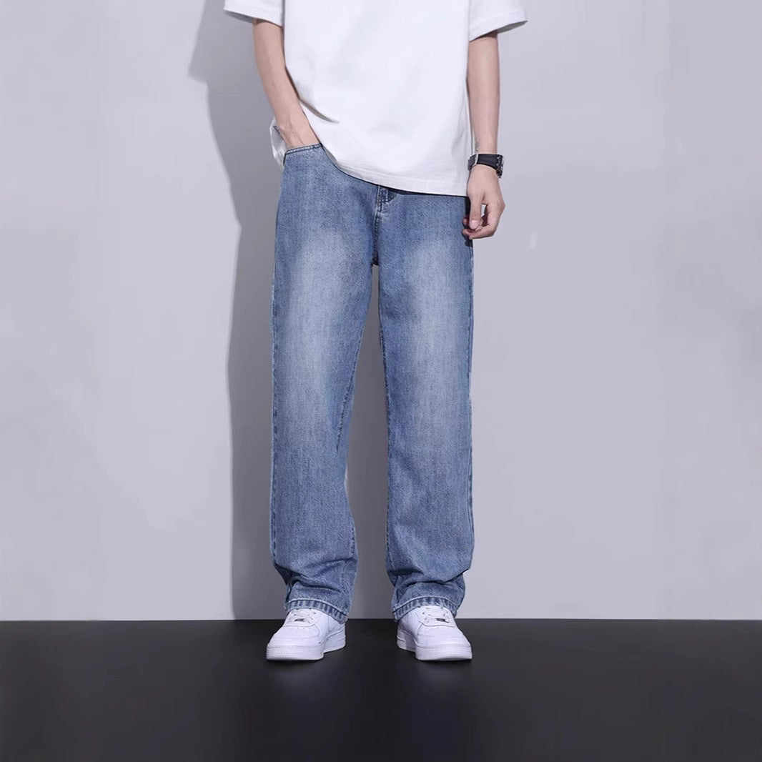 Men's Comfortable Loose-Fitting Jeans Mune Fashion