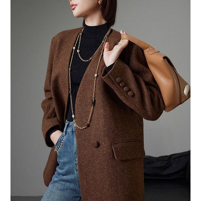 Women Elegant oversized Blazer Mune Fashion