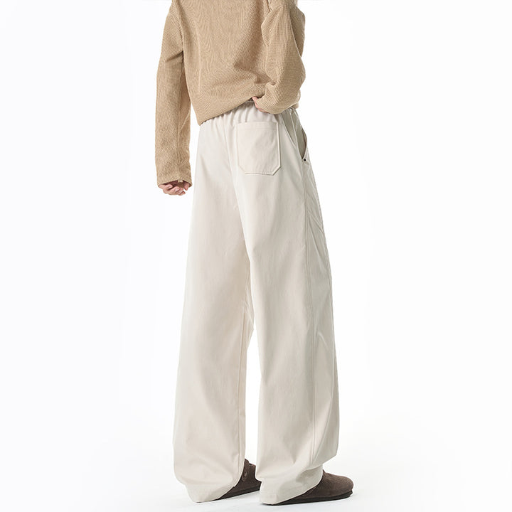 Ladies Comfortable and Loose Fabric Trousers Mune Fashion
