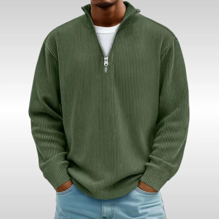 Men's Fashion Zip Sweater