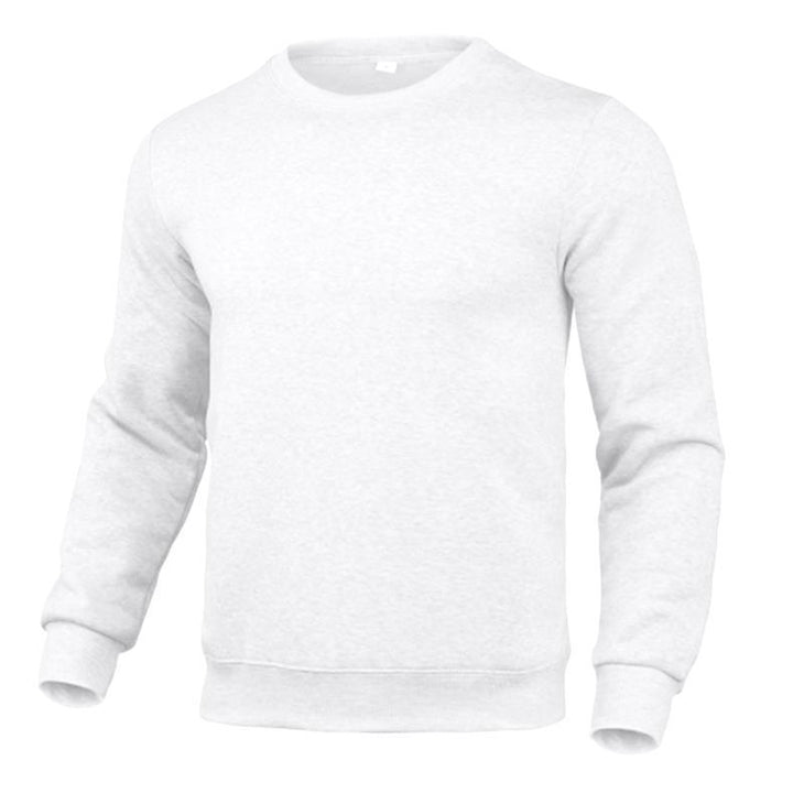 Men's nan classic round neck sweatshirt with soft fleece inner lining, ribbed hem, and reinforced seams Mune Fashion