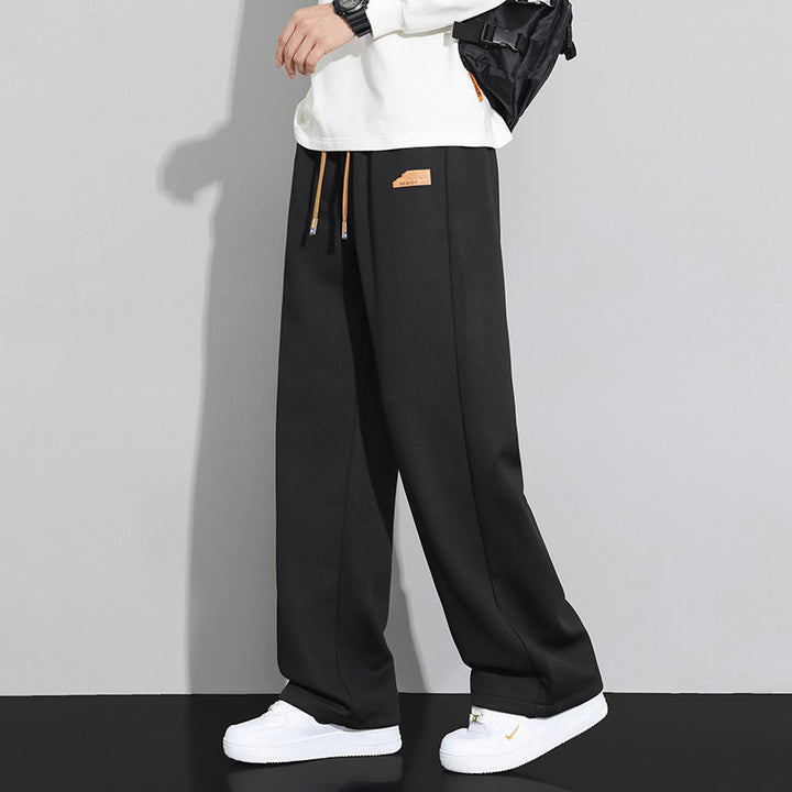 Men's Fashion Casual Pants with Wide Cut