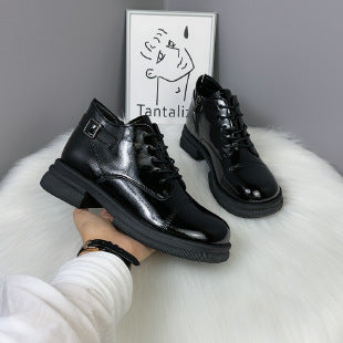 Women's Fashionable and Durable Lace-Up Ankle Boots Mune Fashion