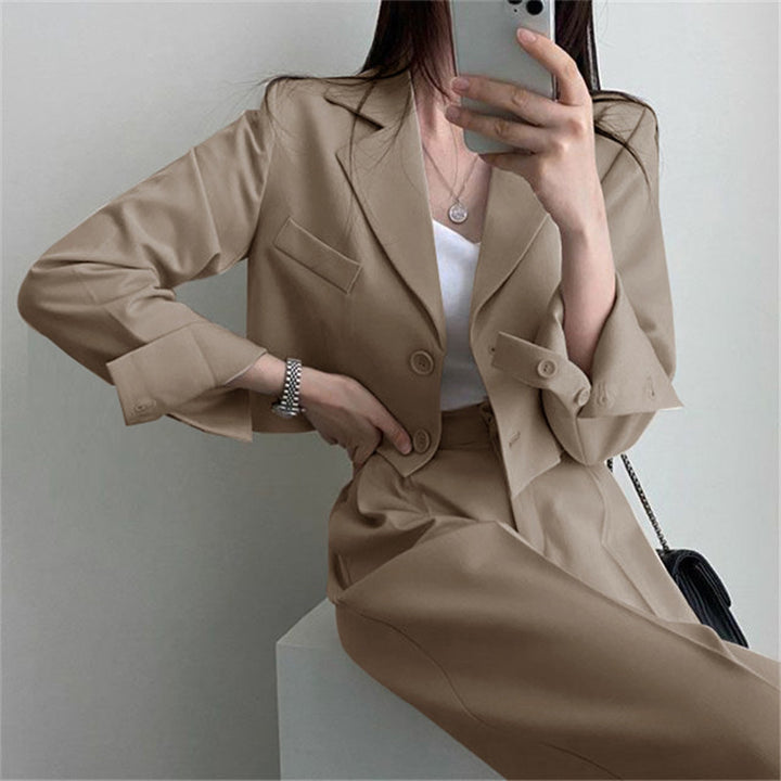 Women's Wide Cut High-Waisted Pants Mune Fashion