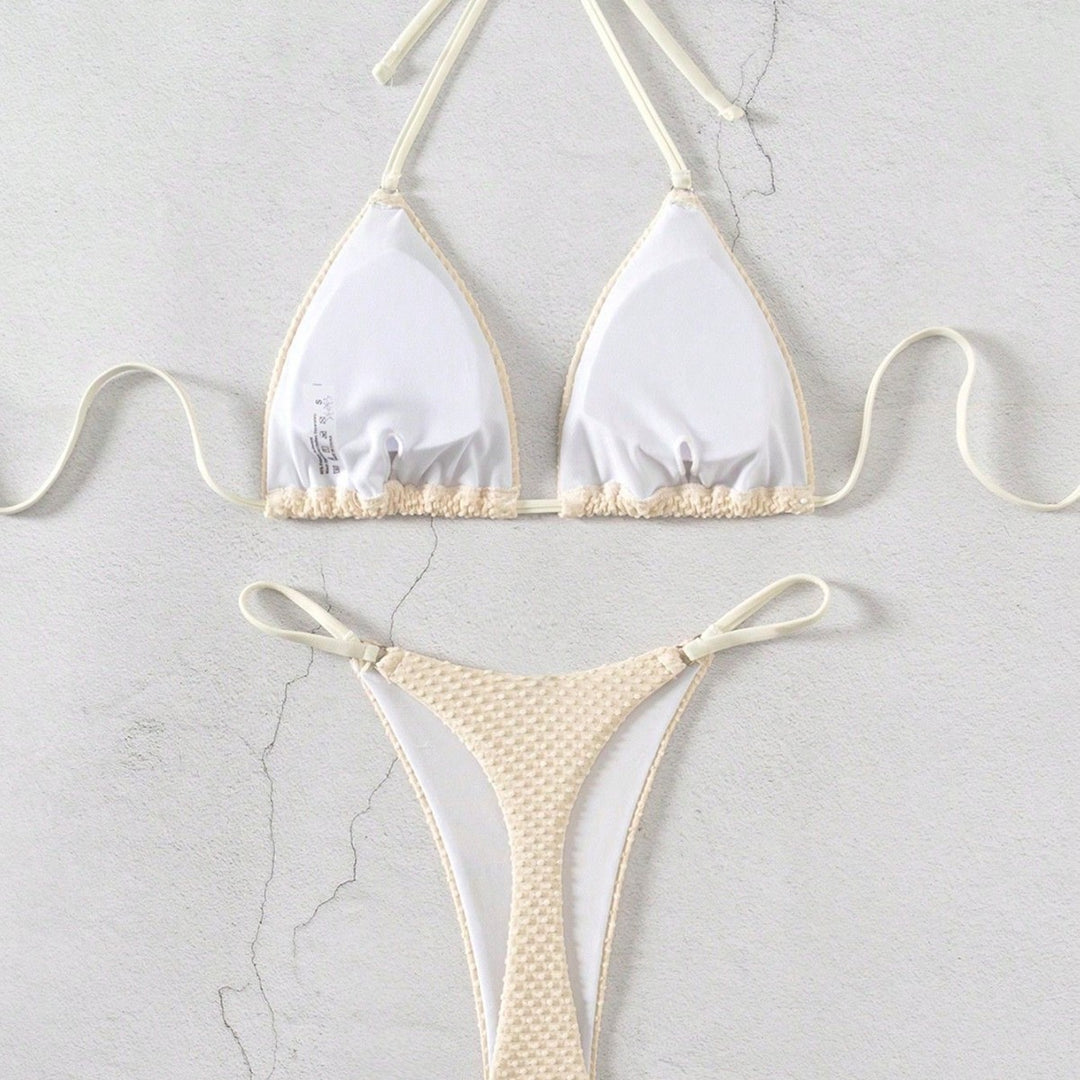 Women's Triangle Bikini with Structured Interior Mune Fashion