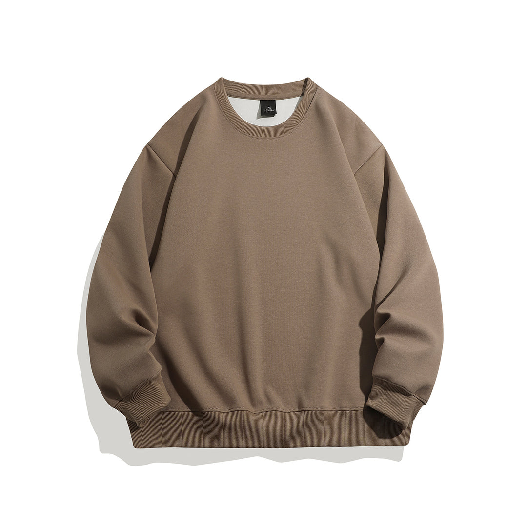 Men's Oversized Crew Neck Sweatshirt with Deep Fit, Raglan Sleeves, and Ribbed Cuffs Mune Fashion