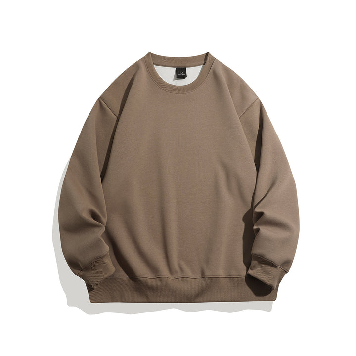 Men's Oversized Crew Neck Sweatshirt with Deep Fit, Raglan Sleeves, and Ribbed Cuffs Mune Fashion