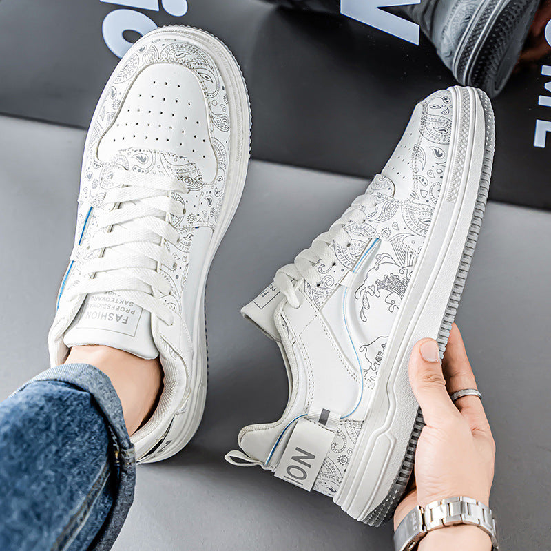 Women’s Fashion Sneakers with Unique Graphic Surface Texture Mune Fashion