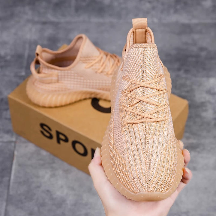 Unisex Knit Sneakers with sock-like shaft and profiled rubber sole Mune Fashion