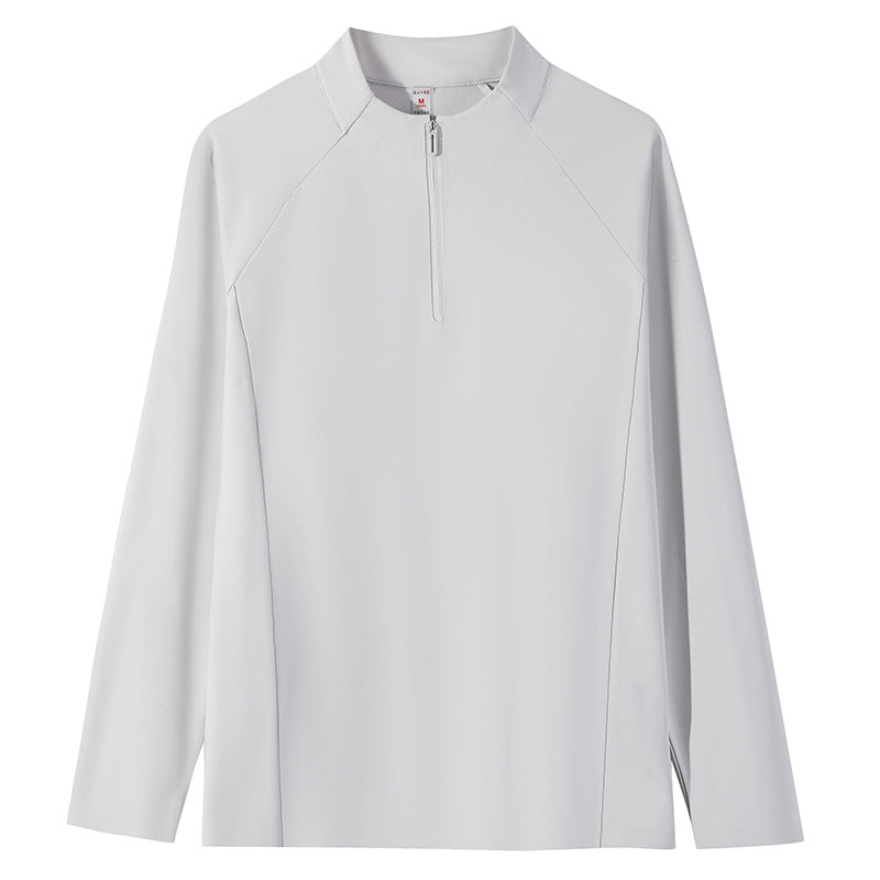 Women's sporty long sleeve shirt with zipper Mune Fashion