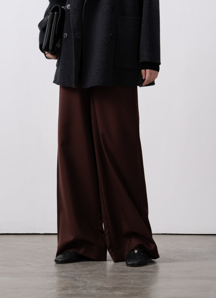 Ladies High-Waisted Wide Leg Pants Mune Fashion
