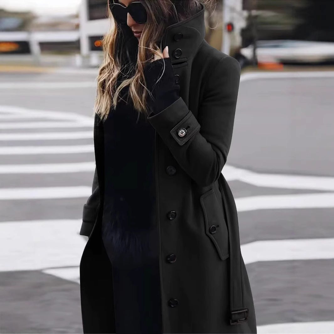 Ladies Elegant Long Coat