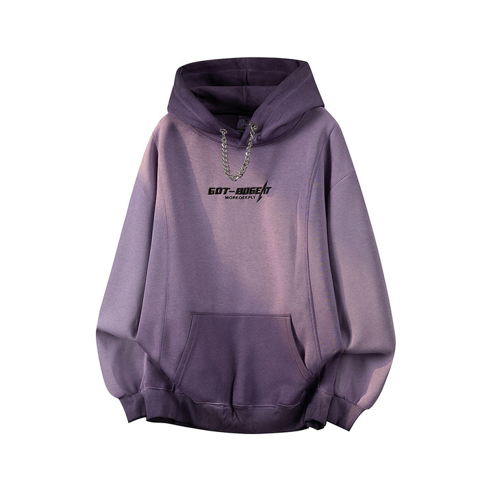 Unisex Oversize Hoodie with handwritten graphic print, kangaroo pocket & ribbed hem Mune Fashion