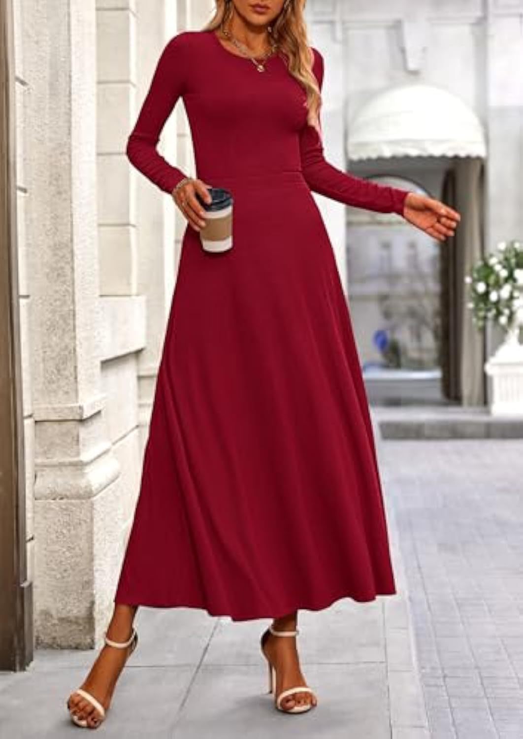 Ladies Flowing Maxi Dress Mune Fashion