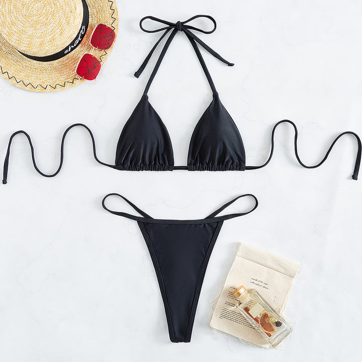 Women's Triangle Bikini with Adjustable Straps Mune Fashion
