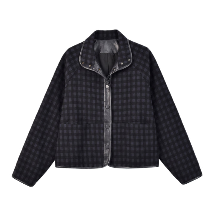 Damen Langer, Plissierter Karorock Mune Fashion