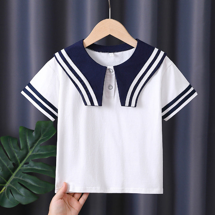 Girl Sailor T-Shirt Mune Fashion