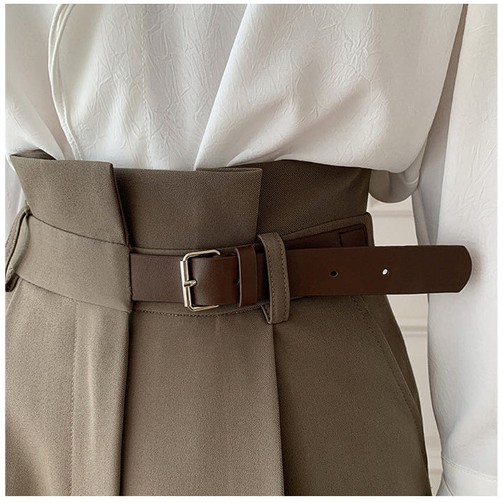 Women High-Waisted Dress Pant Mune Fashion