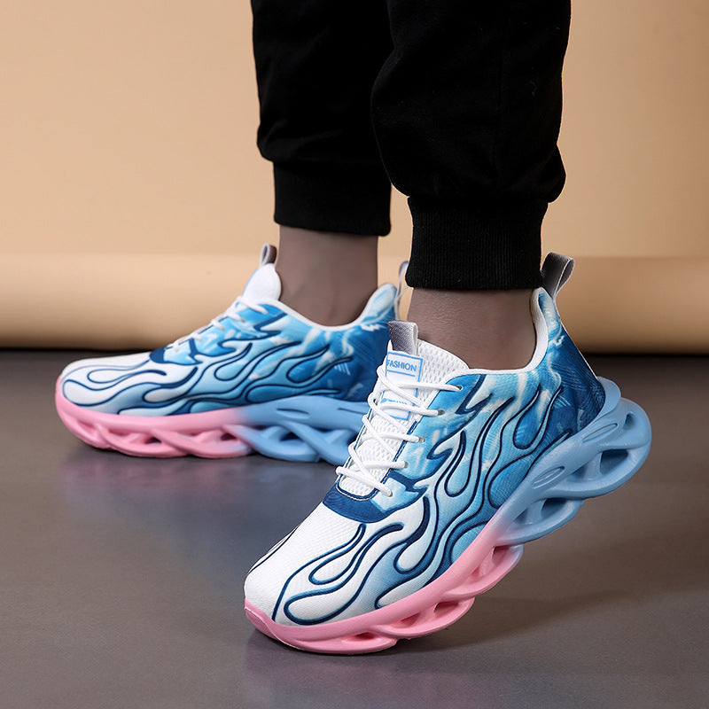 Men's nan sculptural performance sneakers with milled midsole and breathable mesh upper Mune Fashion