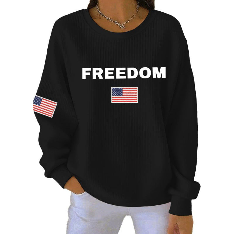 Women's Comfortable Sweatshirt with Distinctive Print Mune Fashion