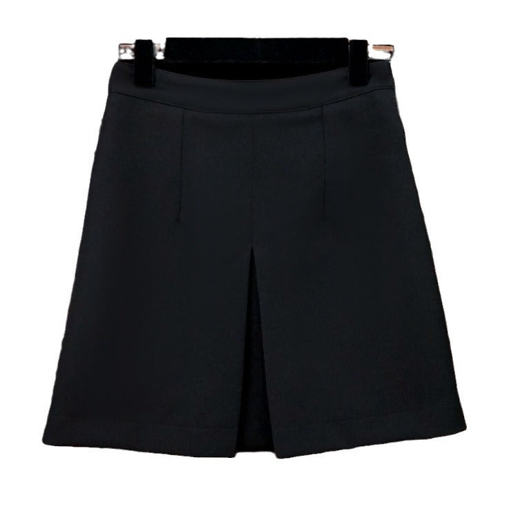 Women Elegant Midi Skirt with Unique Chain Detail Mune Fashion