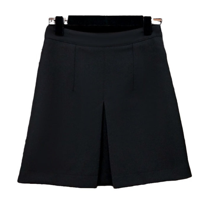 Women Elegant Midi Skirt with Unique Chain Detail Mune Fashion
