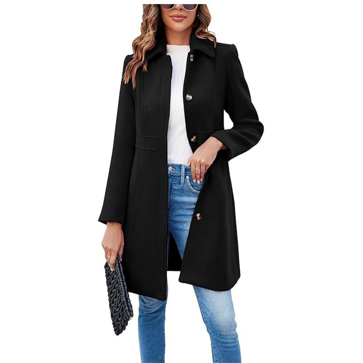 Women's Elegant Wool Coat