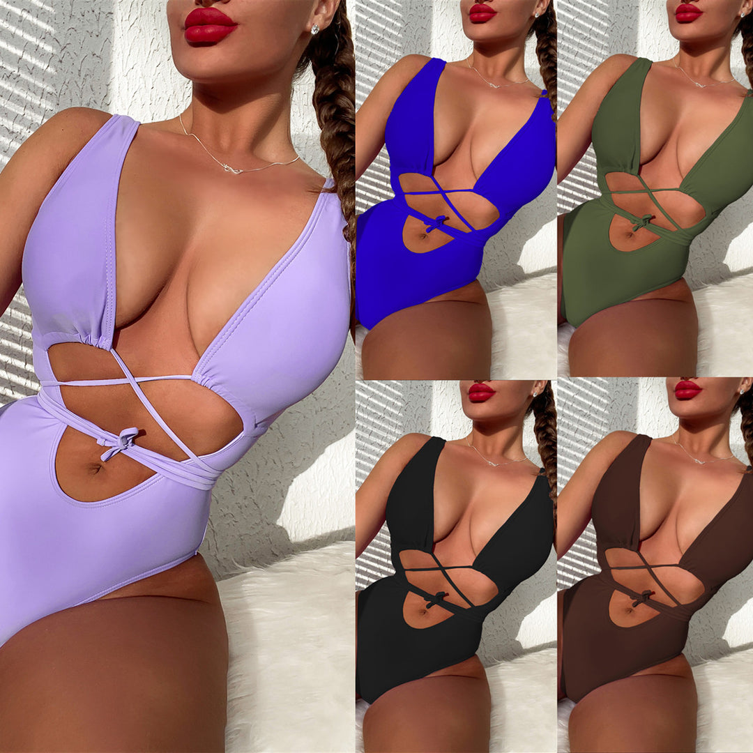 Women Elegant Cut-Out Swimsuit Mune Fashion