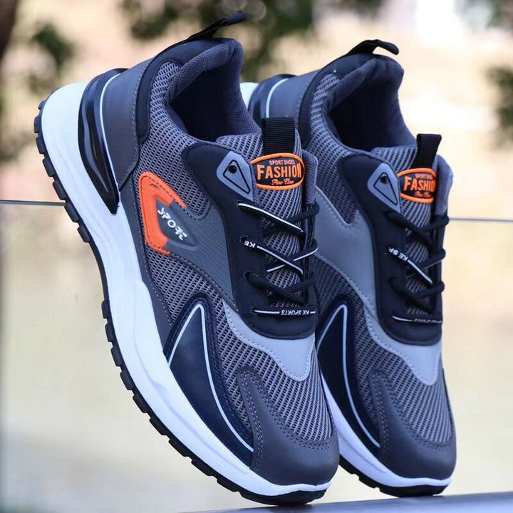 Men's Sporty Cushioning Sneakers with Breathable Mesh Mune Fashion