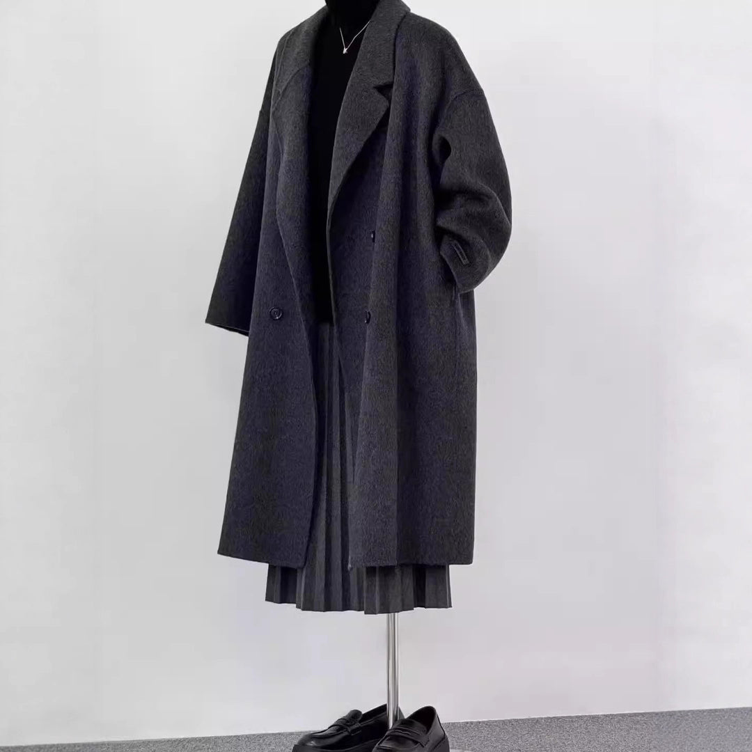 Women Oversized Wool Coat Mune Fashion