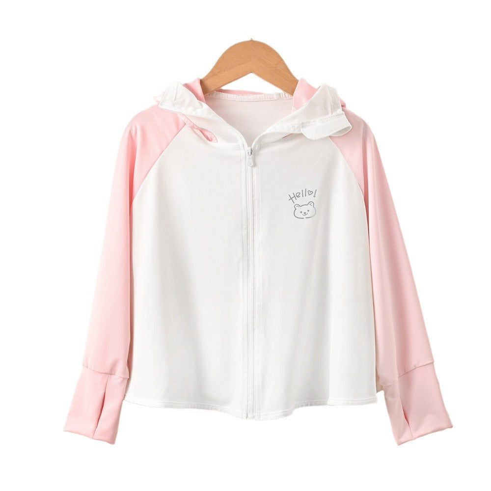 Women's breathable UV protection jacket with hood Mune Fashion