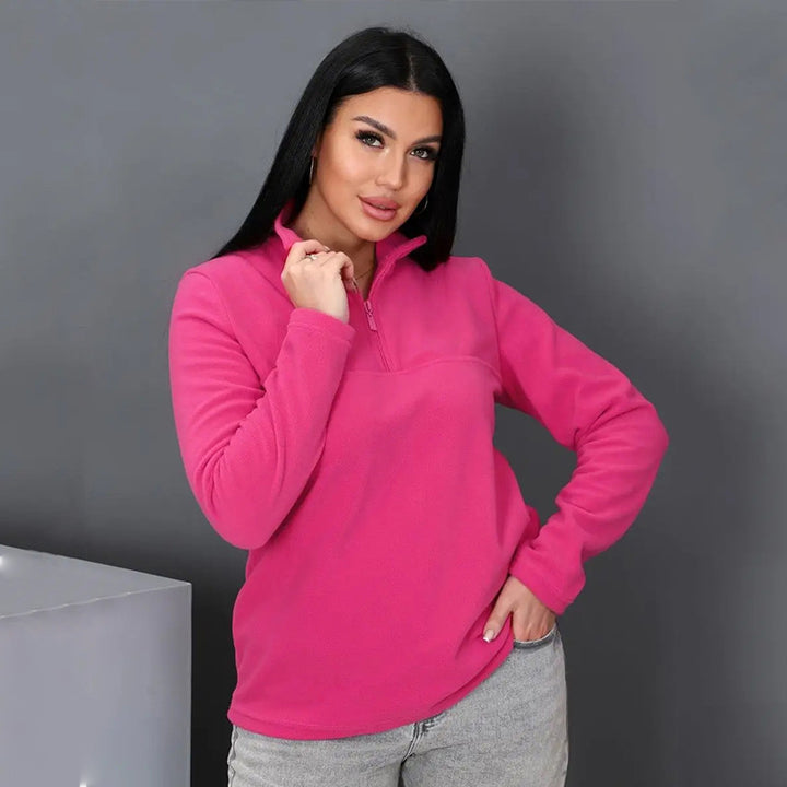 Women's Cozy Fleece Sweater Mune Fashion