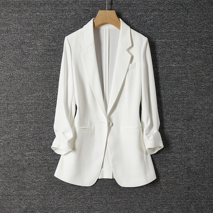Ladies Elegant Blazer with Casual Cut Mune Fashion 1789268885