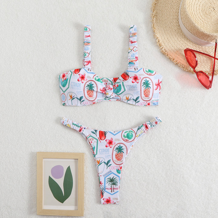 Women's bikini set with playful pattern and comfortable fit Mune Fashion