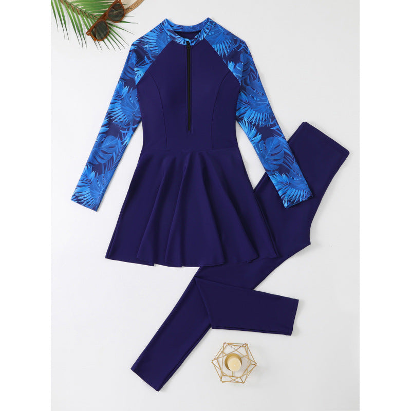 Women’s Swim Uniform with Long Sleeves Mune Fashion