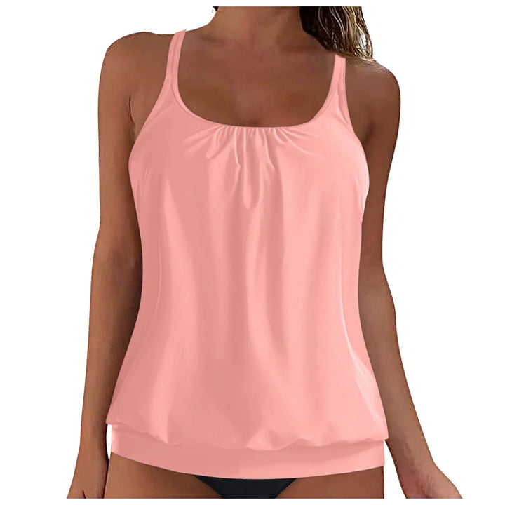 Women’s casual top with gathered hem Mune Fashion