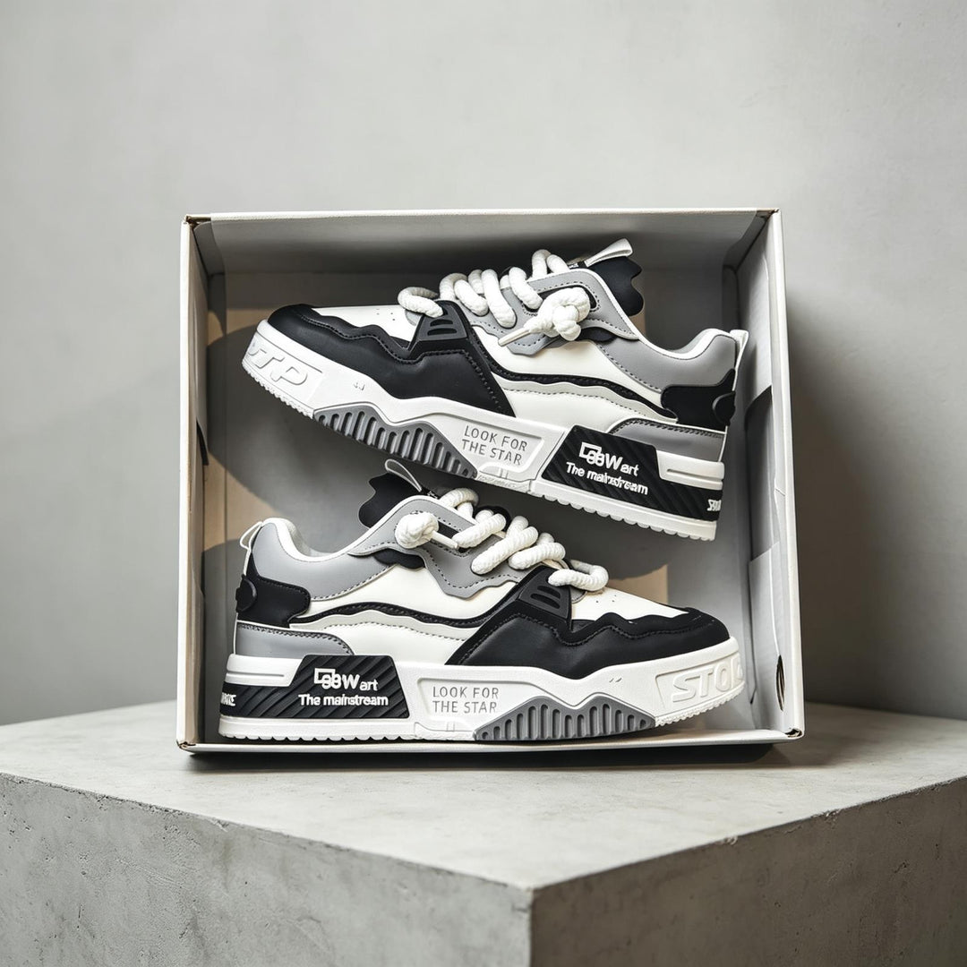 Unisex Sporty Sneakers with Cushioning Sole Mune Fashion