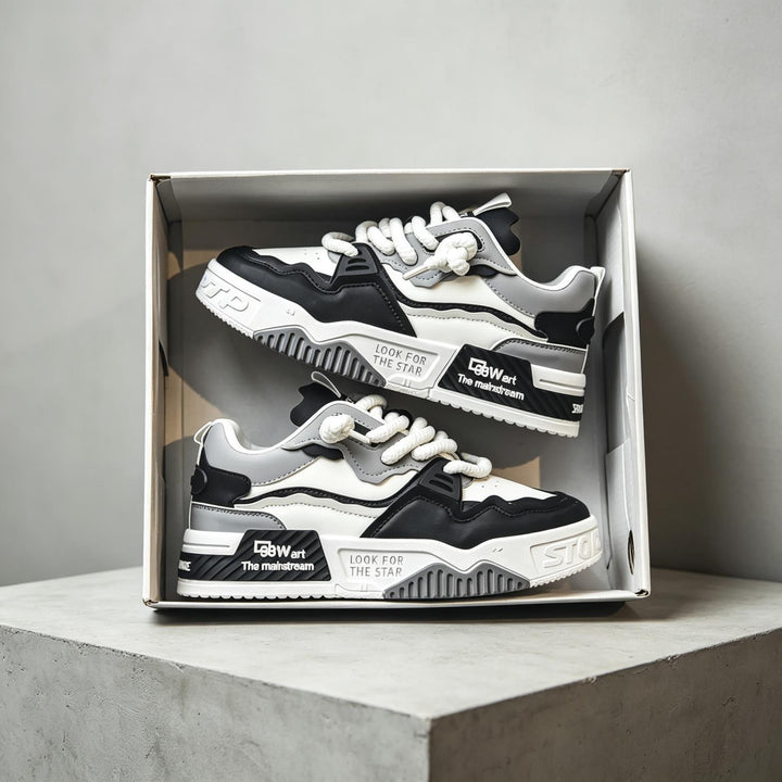 Unisex Sporty Sneakers with Cushioning Sole Mune Fashion
