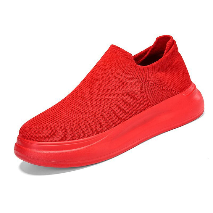 Unisex nan breathable knit casual shoe with sock-like shaft and non-slip sole Mune Fashion