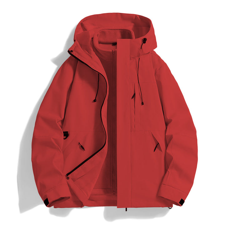 Women Multifunctional Rain Jacket Mune Fashion
