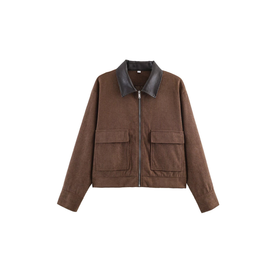 Ladies' Fashion Jacket with Two Patch Pockets